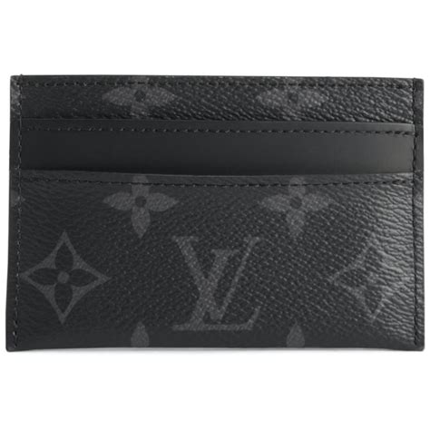 black and grey lv card holder|louis vuitton phone card holder.